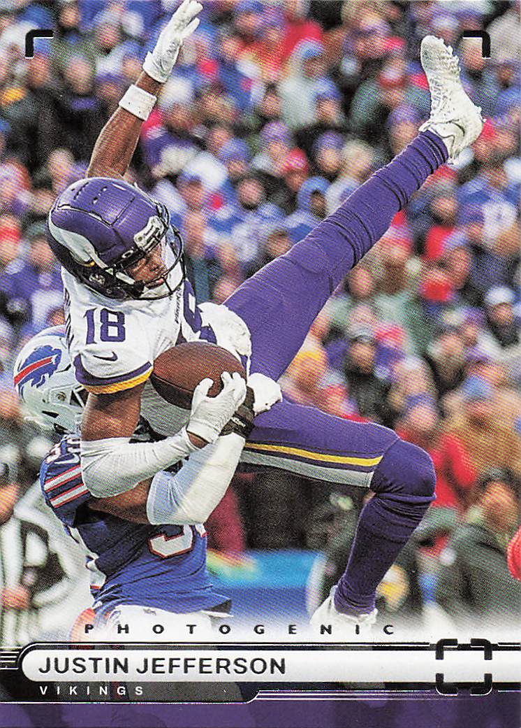 2022 Panini Chronicles Football Photogenic Justin Jefferson #PH-22
