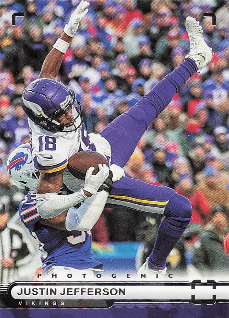 2022 Panini Chronicles Football Photogenic Justin Jefferson #PH-22