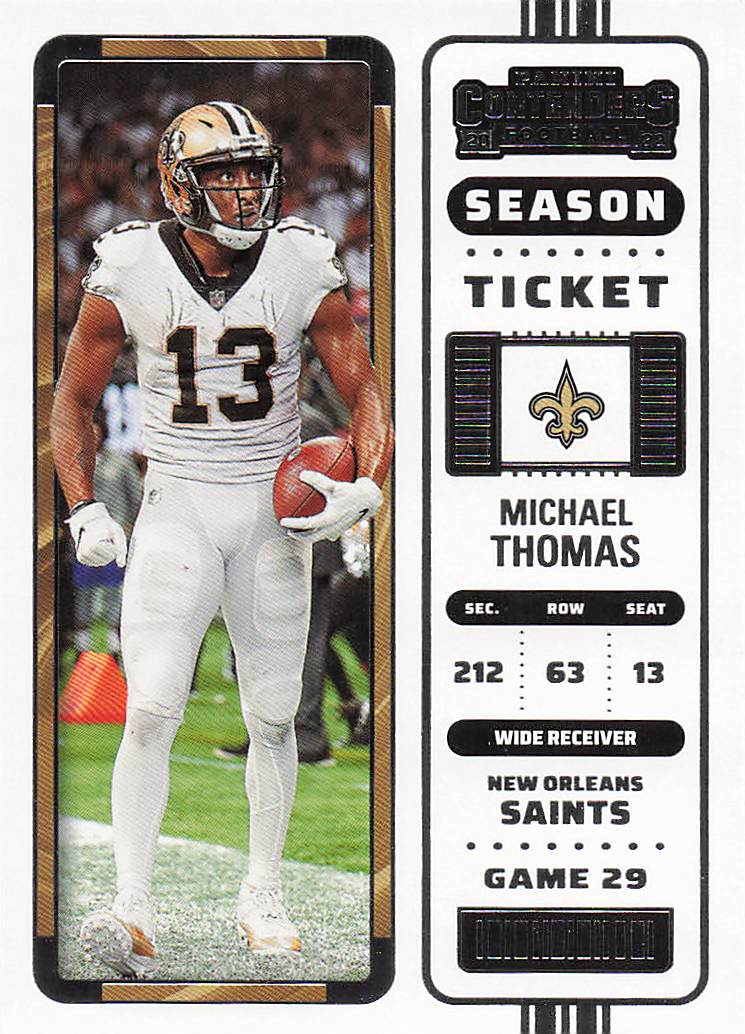 2022 Panini Contenders Football Michael Thomas #63