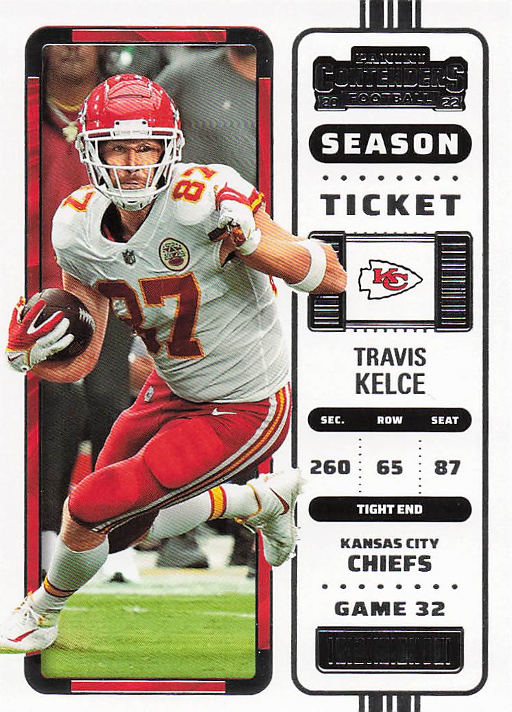 2022 Panini Contenders Football Travis Kelce #59