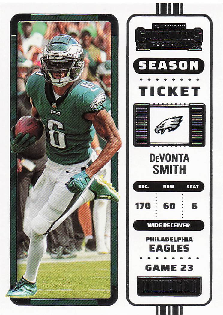 2022 Panini Contenders Football DeVonta Smith #78