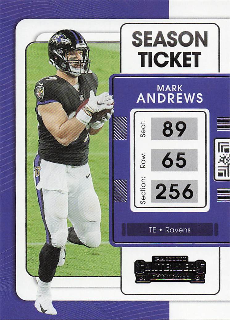 2021 Panini Contenders Football Mark Andrews #9