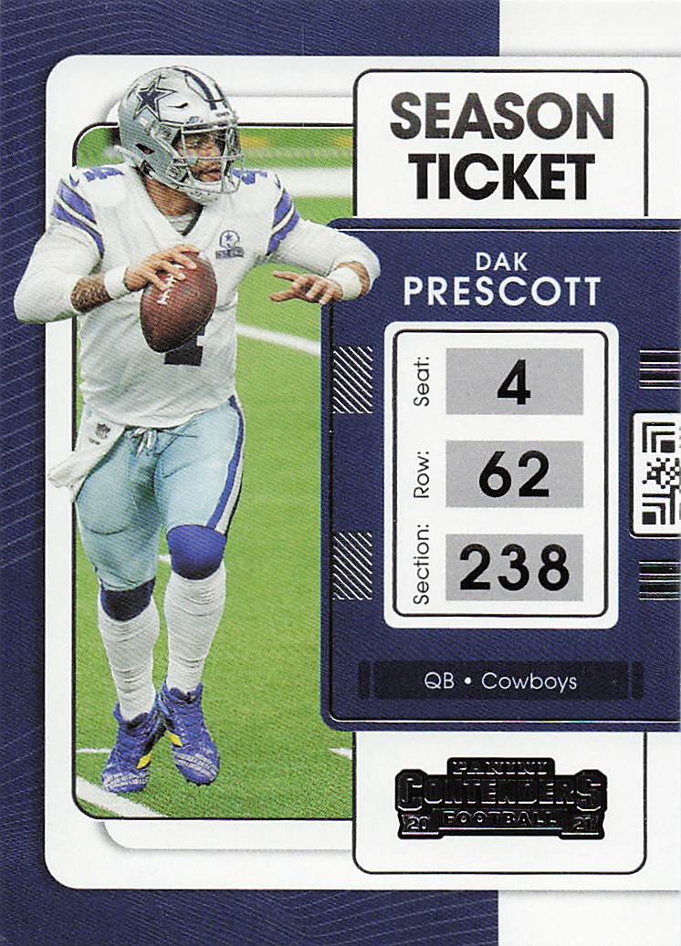 2021 Panini Contenders Football Dak Prescott #25