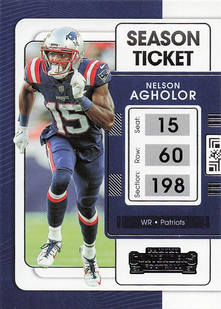 2021 Panini Contenders Football Nelson Agholor #67
