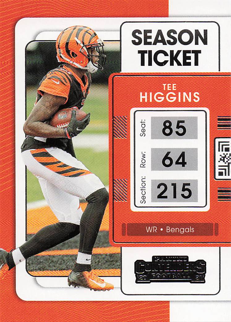 2021 Panini Contenders Football Tee Higgins #20