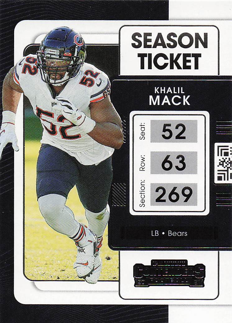 2021 Panini Contenders Football Khalil Mack #16