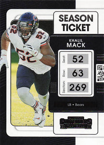 2021 Panini Contenders Football Khalil Mack #16