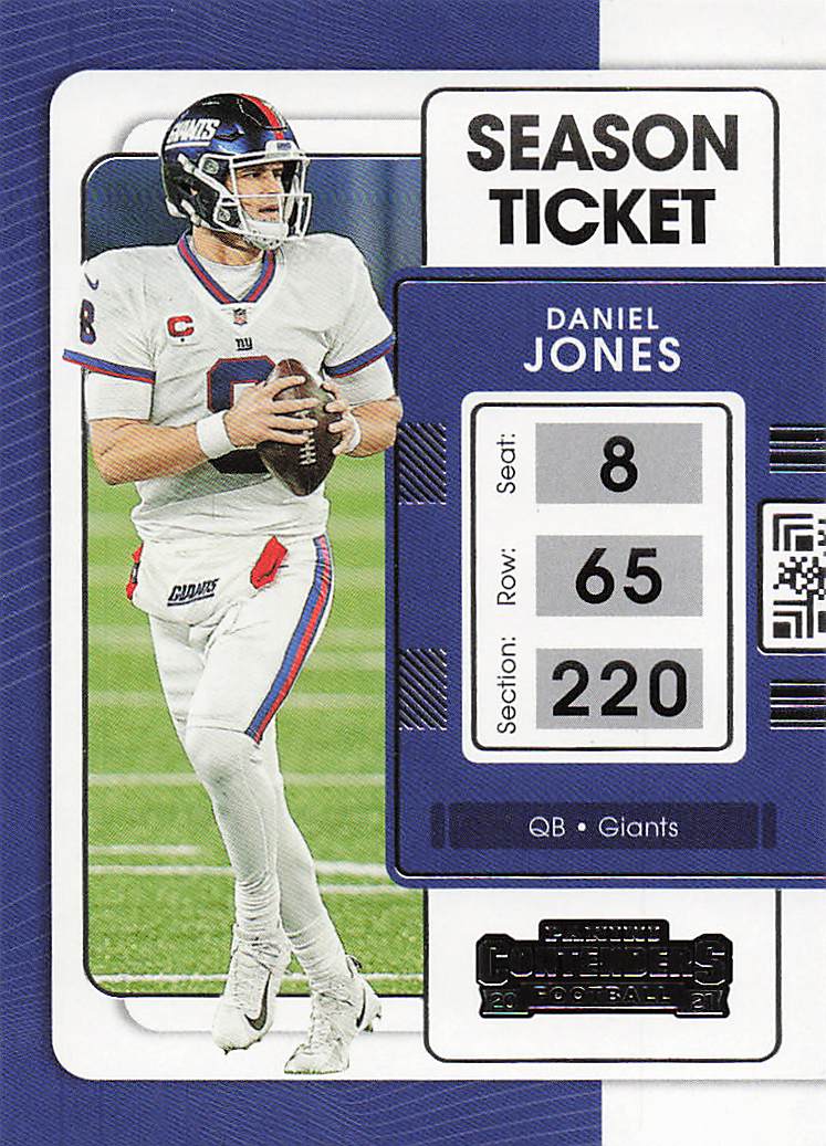 2021 Panini Contenders Football Daniel Jones #73