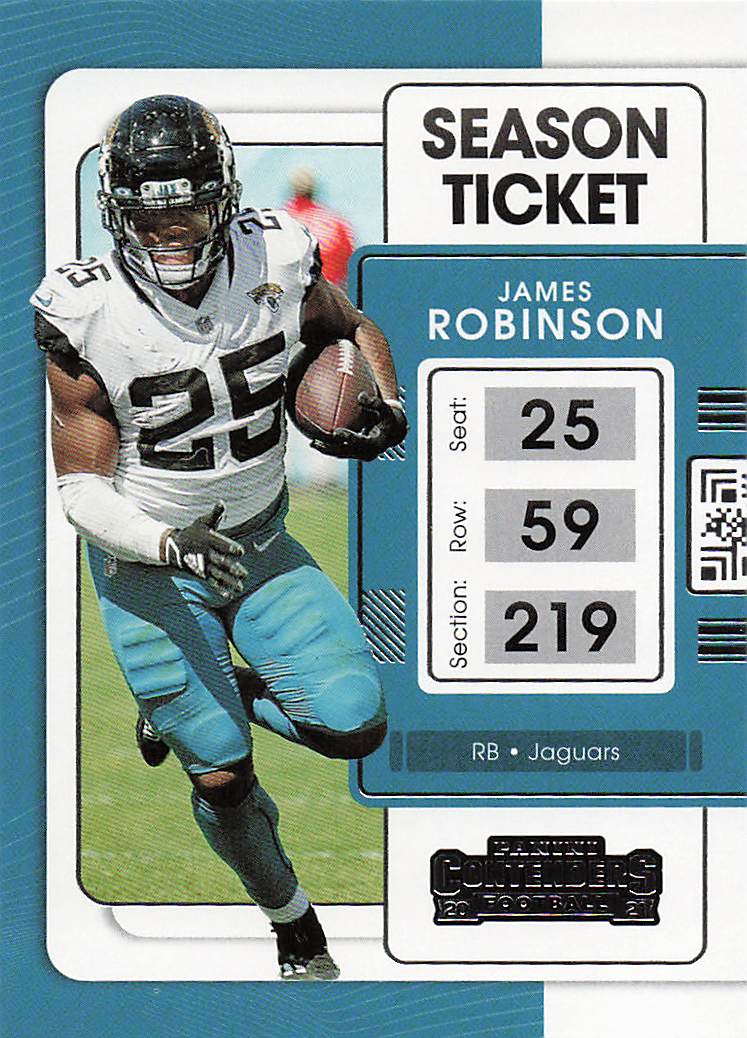 2021 Panini Contenders Football James Robinson #45