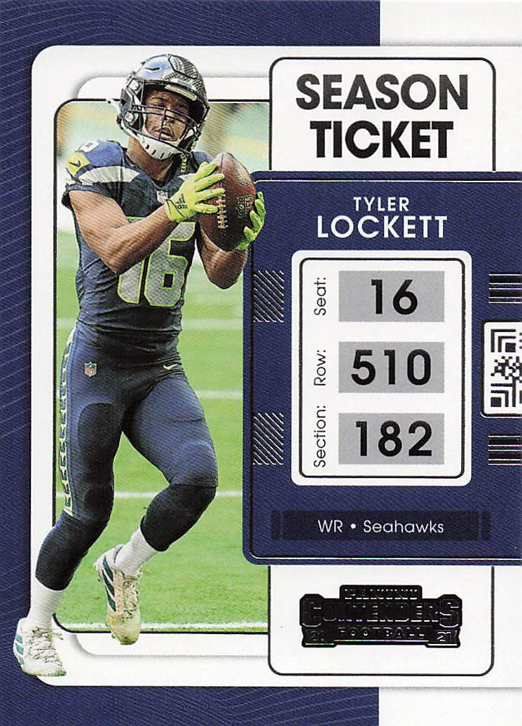 2021 Panini Contenders Football Tyler Lockett #87