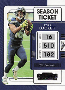 2021 Panini Contenders Football Tyler Lockett #87