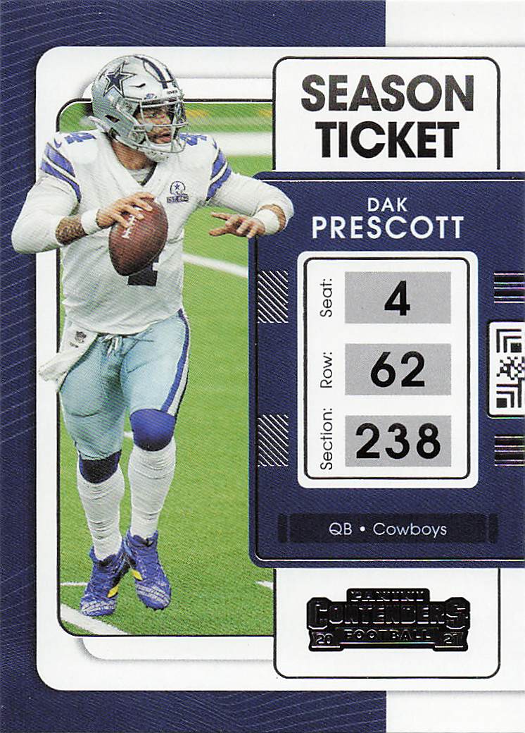 2021 Panini Contenders Football Dak Prescott #25