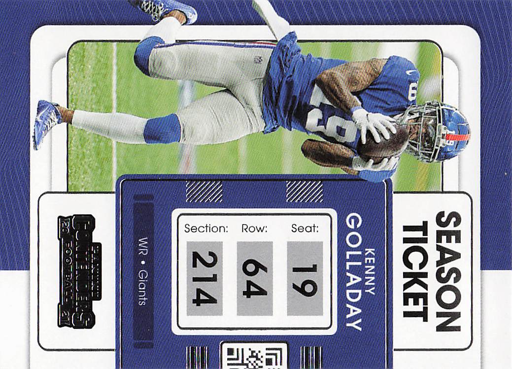 2021 Panini Contenders Football Kenny Golladay #75