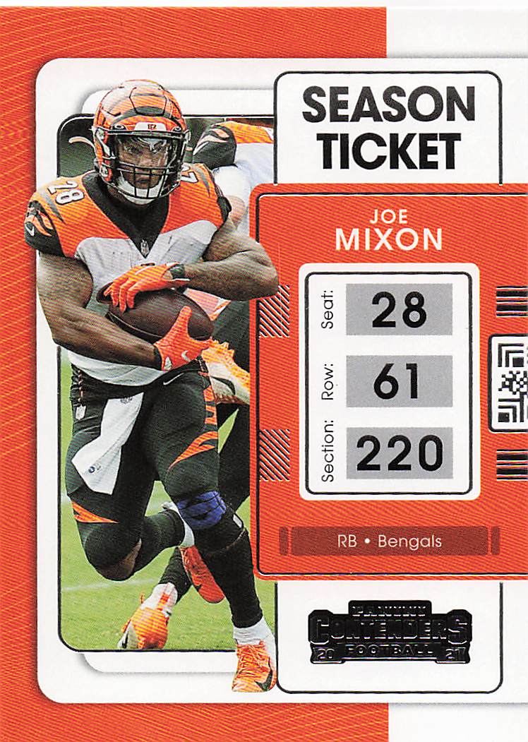 2021 Panini Contenders Football Joe Mixon #21