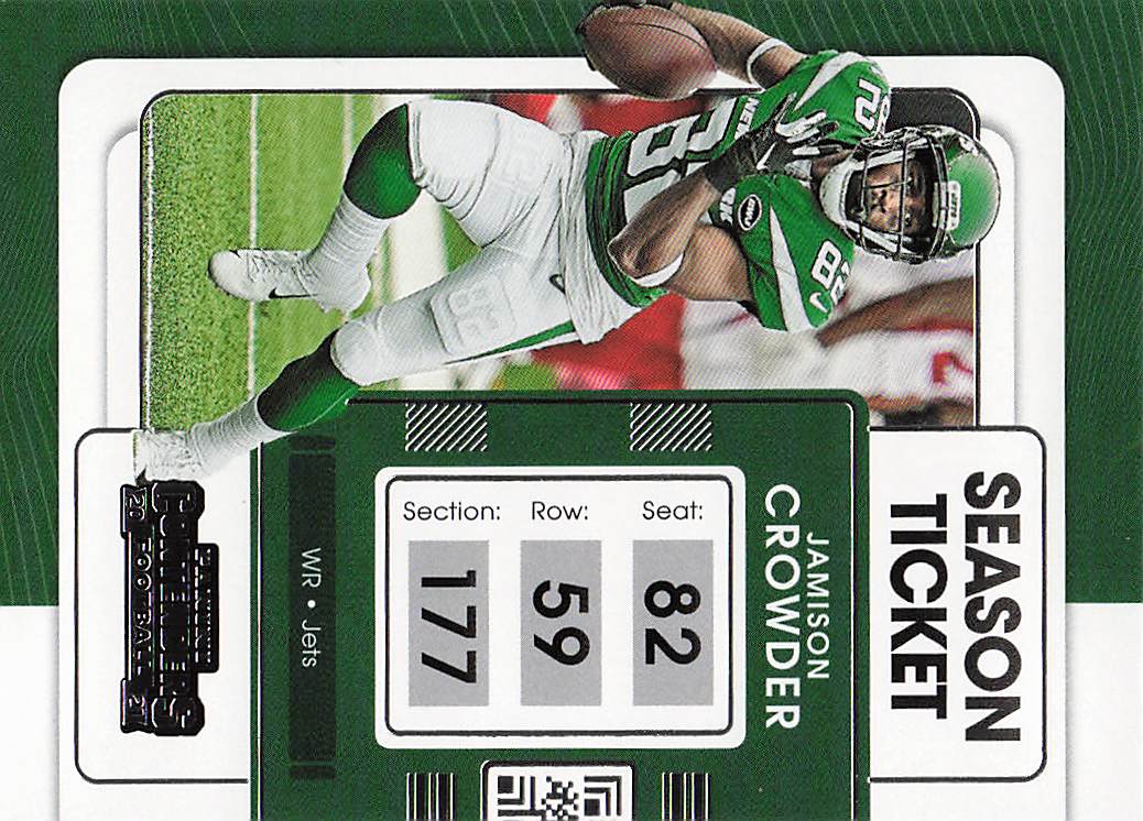 2021 Panini Contenders Football Jamison Crowder #78