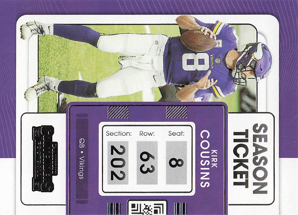 2021 Panini Contenders Football Kirk Cousins #64