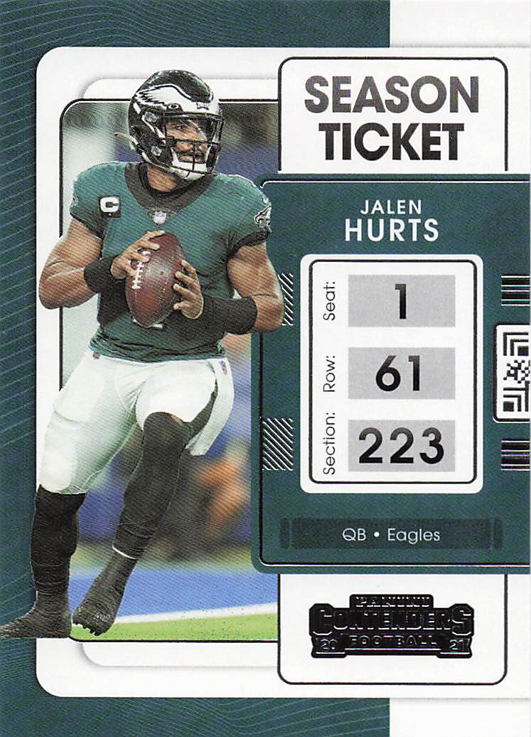 2021 Panini Contenders Football Jalen Hurts #79