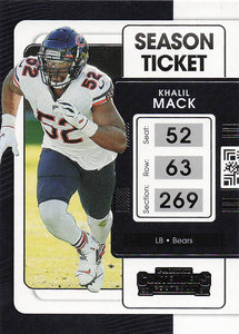 2021 Panini Contenders Football Khalil Mack #16