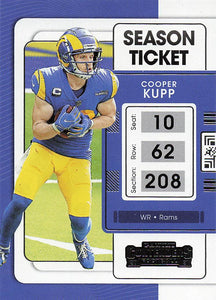 2021 Panini Contenders Football Cooper Kupp #55