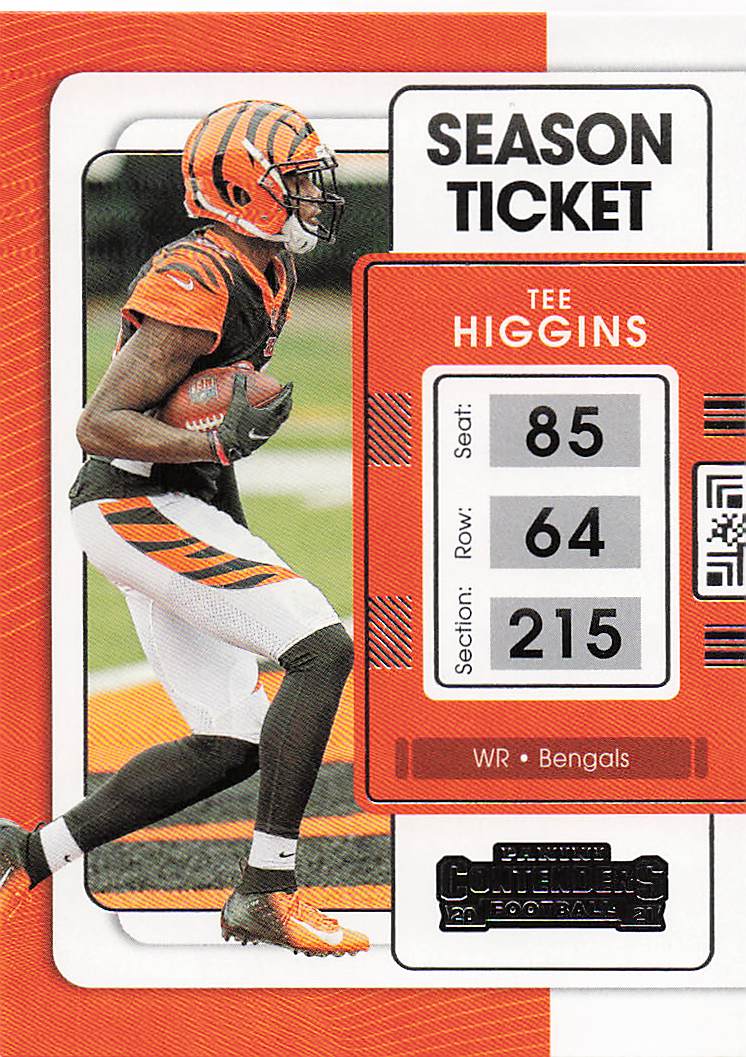 2021 Panini Contenders Football Tee Higgins #20