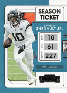 2021 Panini Contenders Football Laviska Shenault Jr. #46