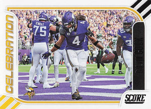 2023 Score Football Celebration Dalvin Cook #3