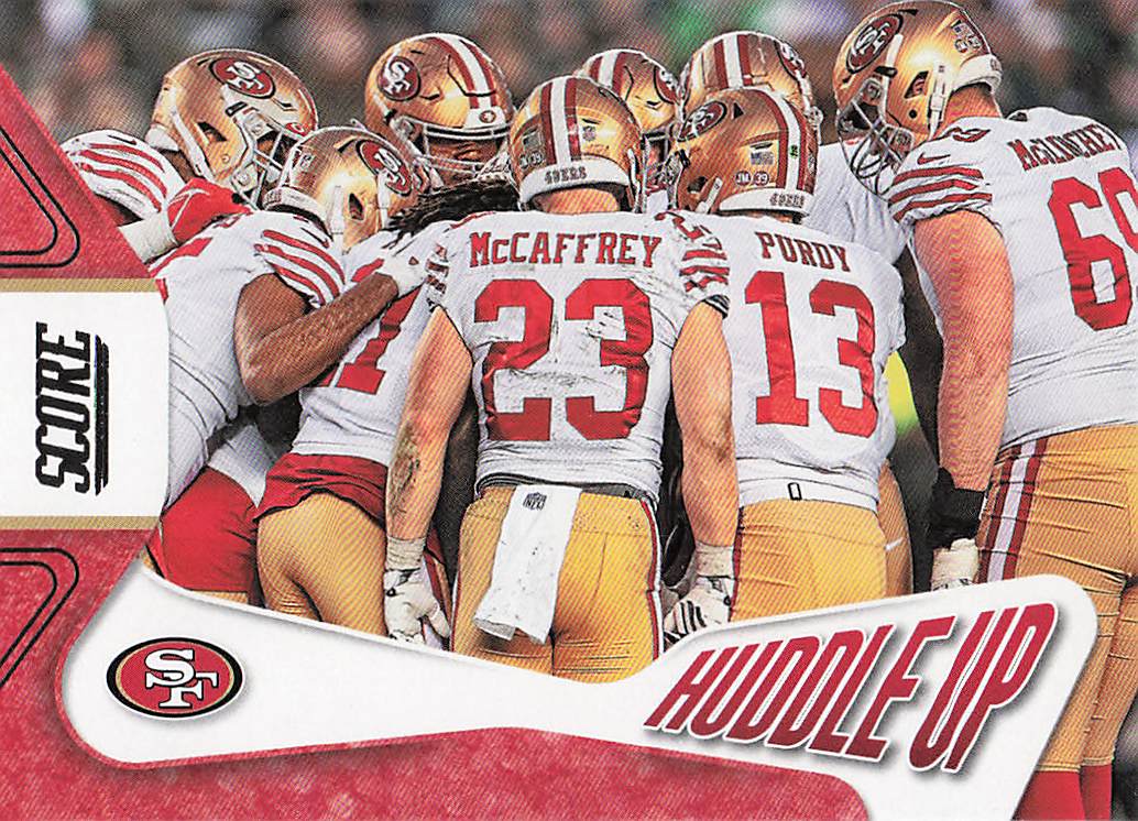 2023 Score Football Huddle Up San Francisco 49ers #4