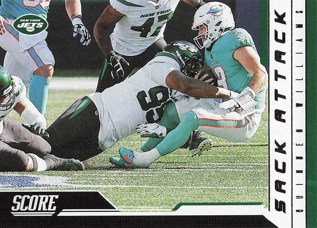 2023 Score Football Sack Attack Quinnen Williams #10