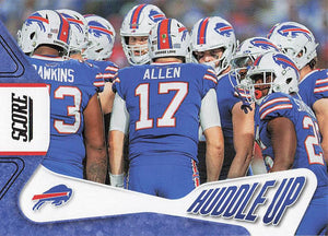 2023 Score Football Huddle Up Buffalo Bills #12