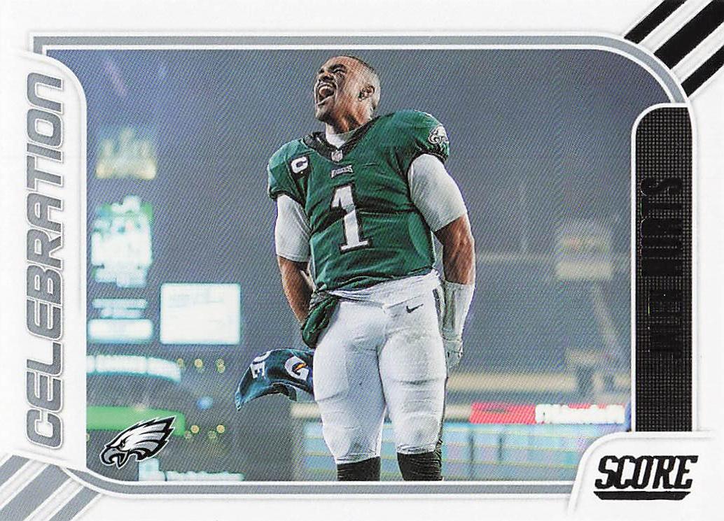 2023 Score Football Celebration Jalen Hurts #11