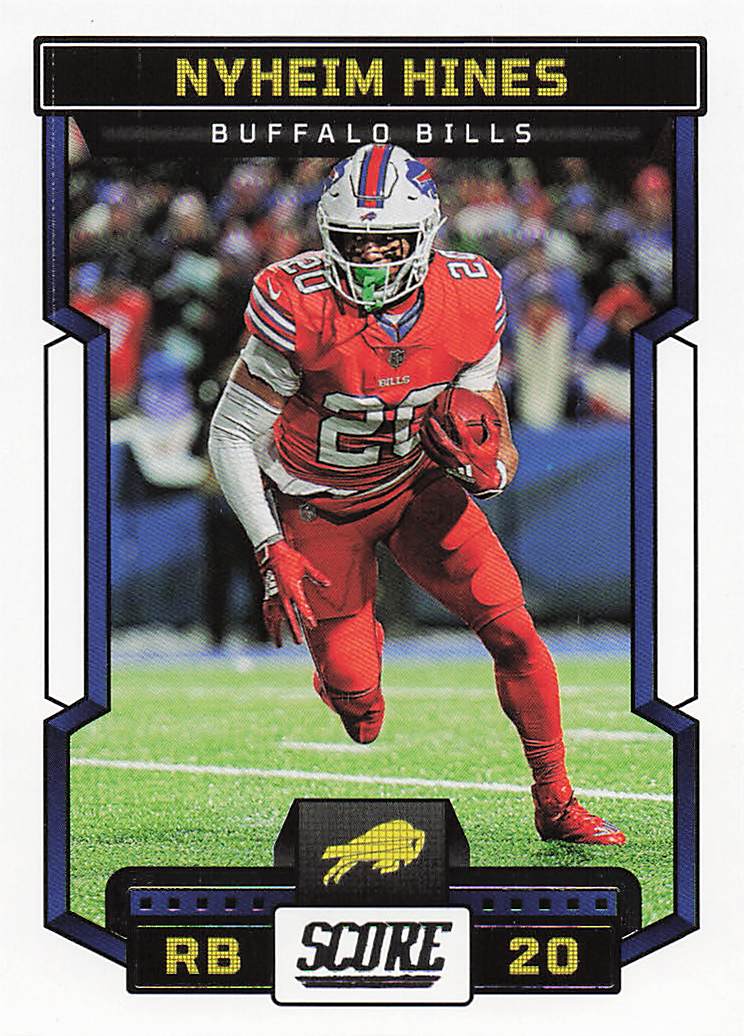 2023 Score Football Nyheim Hines #265