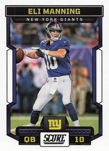 2023 Score Football Eli Manning #241