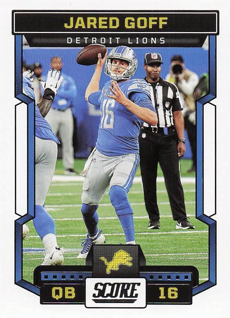 2023 Score Football Jared Goff #79