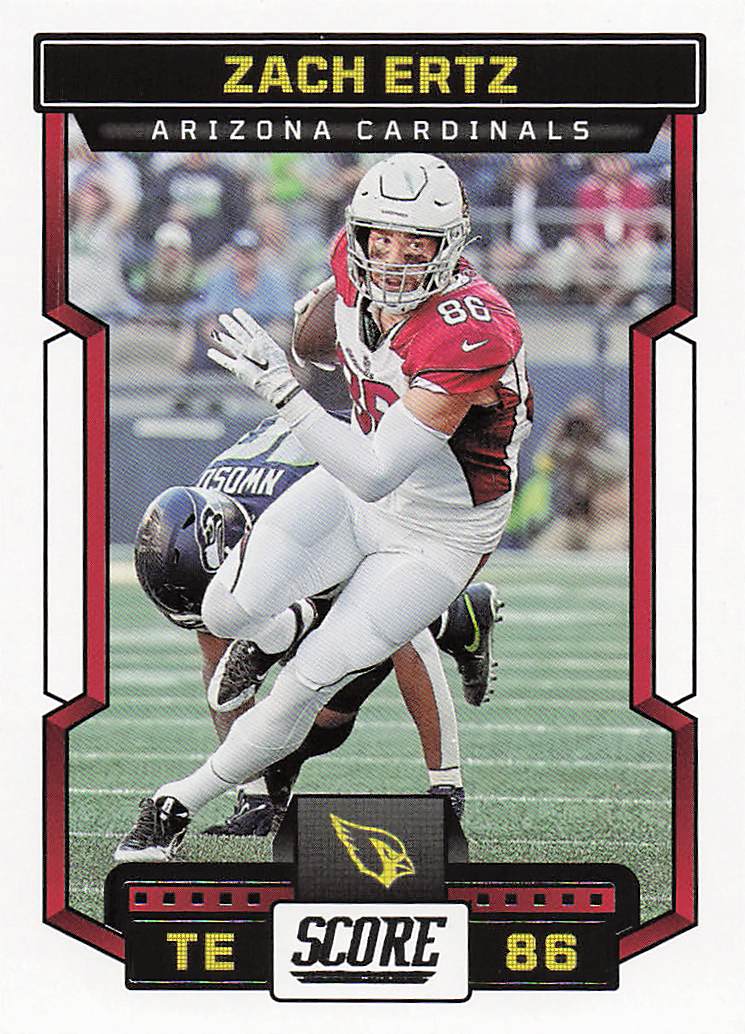 2023 Score Football Zach Ertz #157