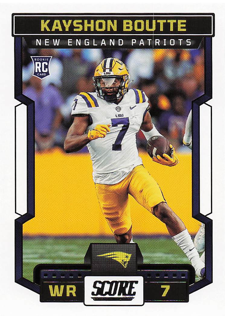 2023 Score Football Kayshon Boutte #350 Rookie