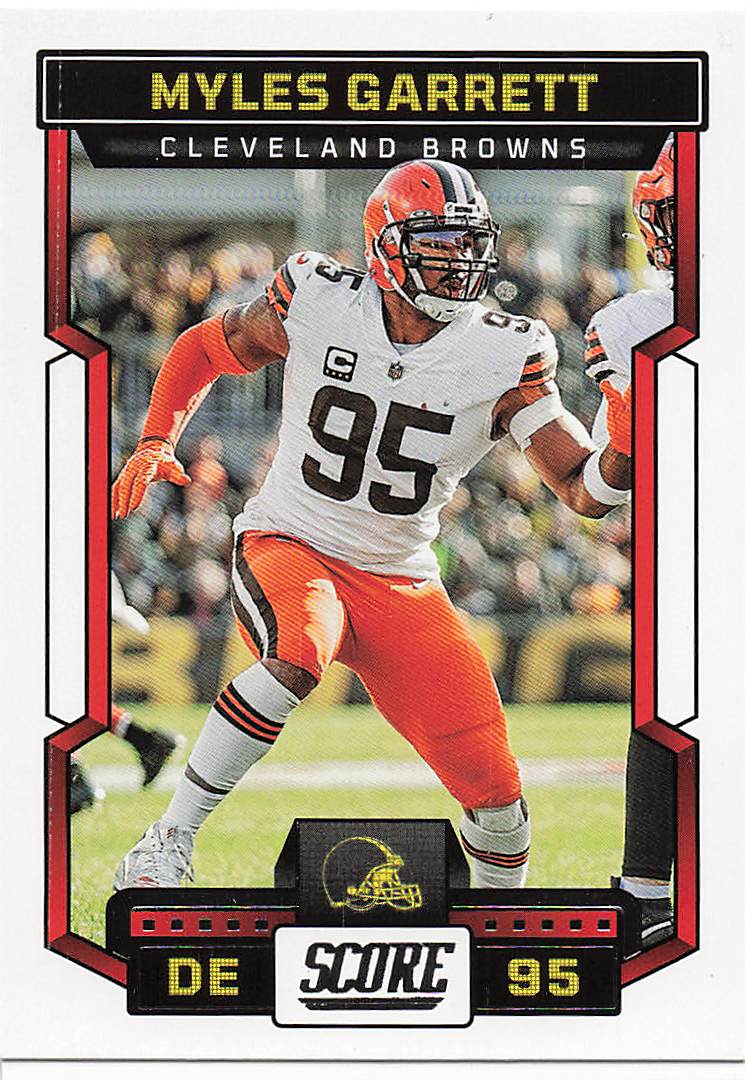2023 Score Football Myles Garrett #210