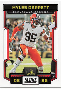 2023 Score Football Myles Garrett #210