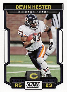 2023 Score Football Devin Hester #108