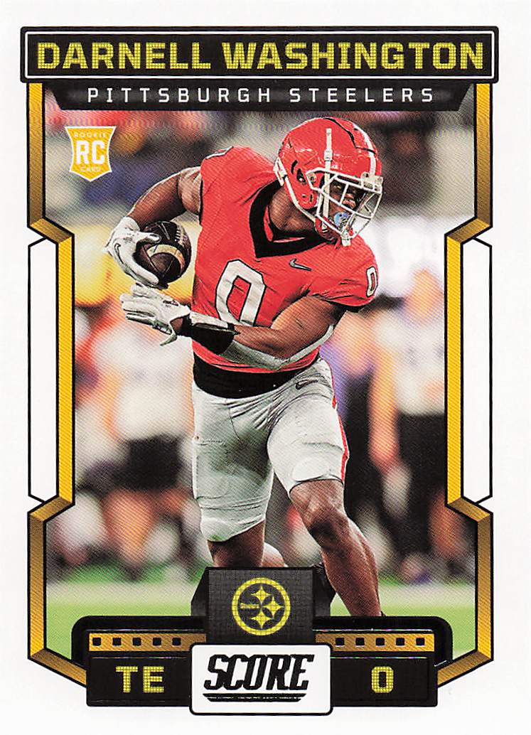 2023 Score Football Darnell Washington #339 Rookie