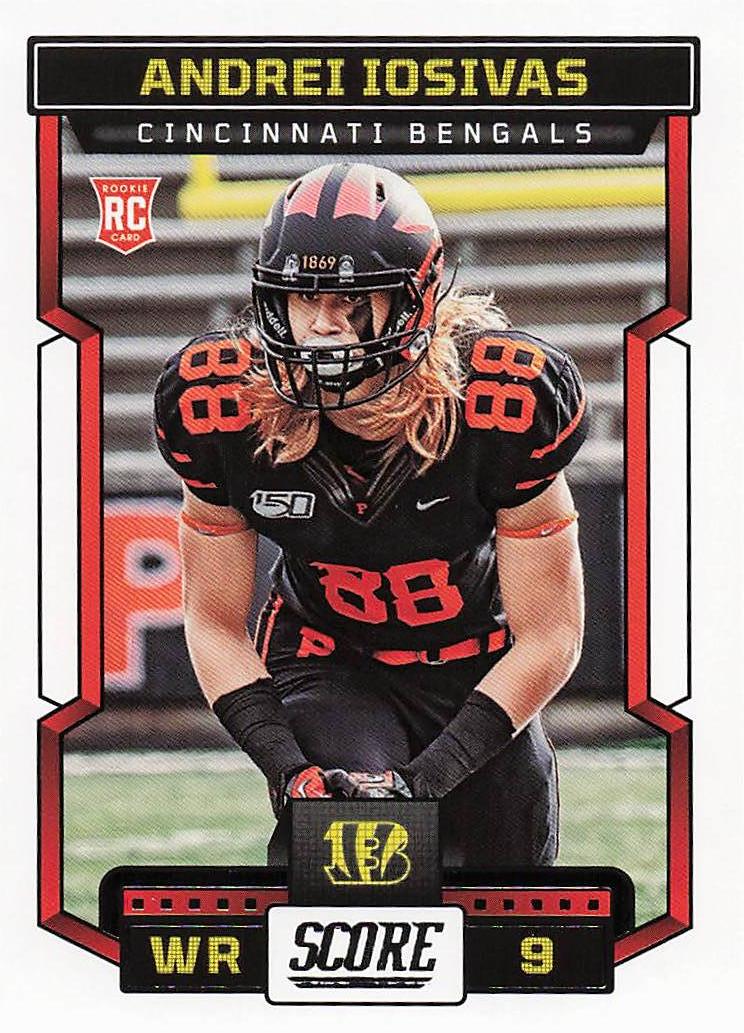 2023 Score Football Andrei Iosivas #367 Rookie
