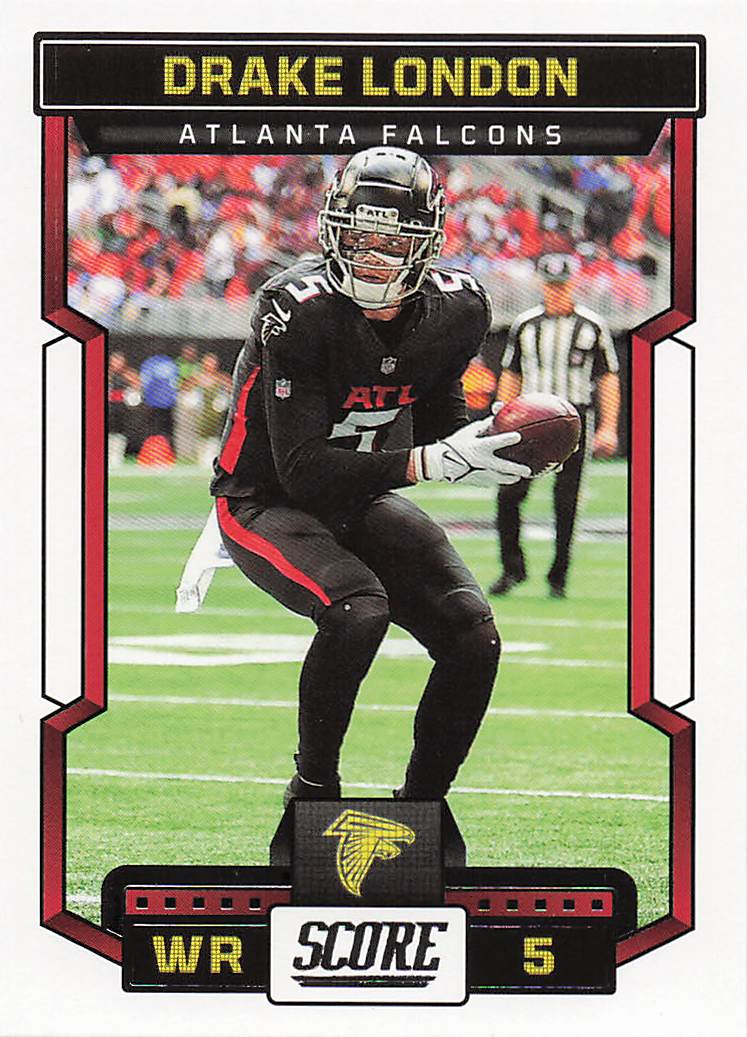 2023 Score Football Drake London #37