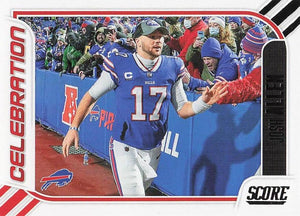2023 Score Football Josh Allen #16