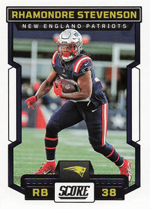 2023 Score Football Rhamondre Stevenson #282