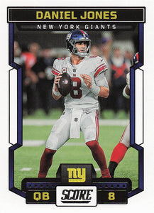 2023 Score Football Daniel Jones #234