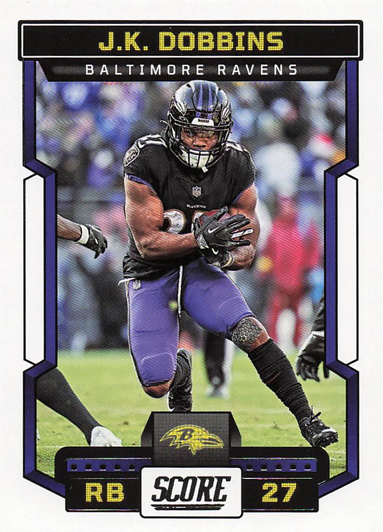 2023 Score Football J.K. Dobbins #189