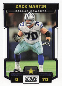 2023 Score Football Zack Martin #232