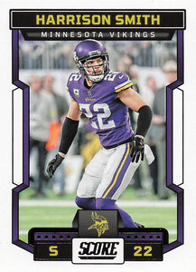 2023 Score Football Harrison Smith #116