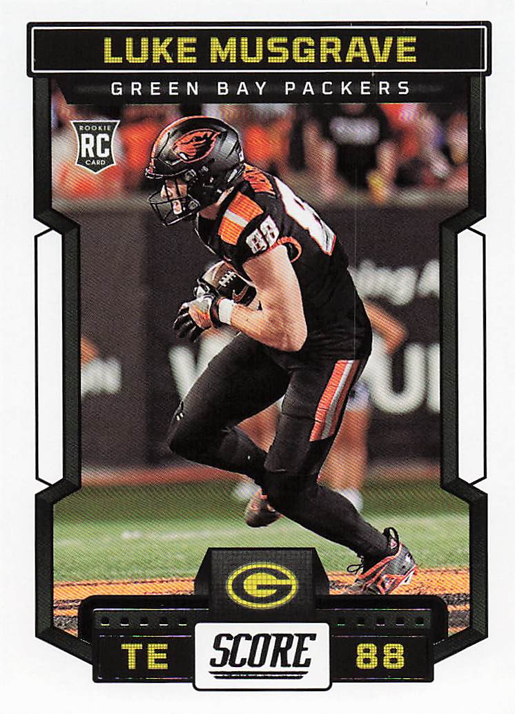 2023 Score Football Luke Musgrave #340