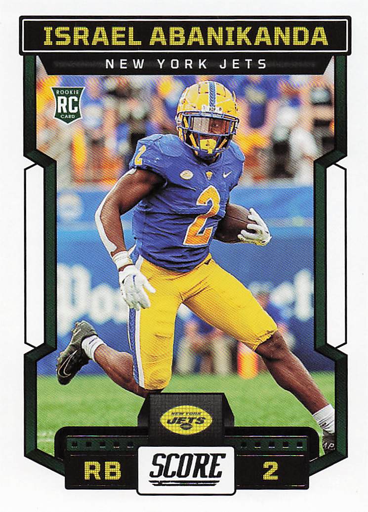 2023 Score Football Israel Abanikanda #326 Rookie