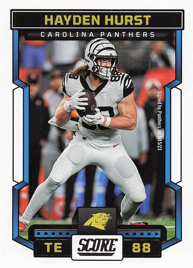 2023 Score Football Hayden Hurst #202